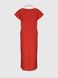 Платье однотонное женское WZ01 4XL Коралловый (2000990344700S)