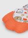 Прорезыватель-перчатка для зубов "Лапка" Мегазайка 0412 Оранжевый (2000990579607)