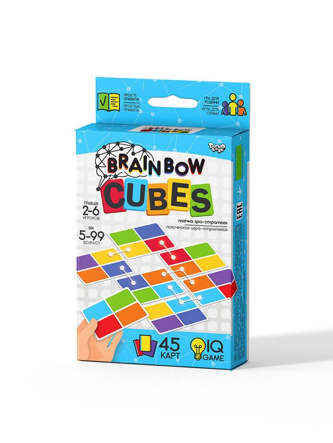 Магазин взуття Развлекательная настольная игра "Brainbow CUBES" G-BRC-01-01 (2000904248551) Розважальна настільна гра "Brainbow CUBES" Развлекательная настольная игра "Brainbow CUBES" G-BRC-01-01 (2000904248551)