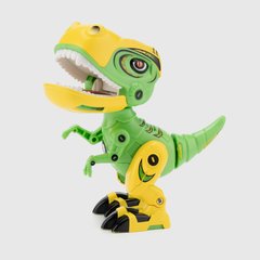 Магазин взуття Робот динозавр батар. MY66-Q1203 Зелено-жовтий звук, в кор. 18 х 14 х 7см (2000989900122) Іграшки/Інтерактивні іграшки/Динозаври