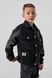 Куртка джинсова для хлопчика 6819 164 см Чорний (2000990306814D)