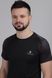 Фитнес футболка однотонная мужская Speed Life XF-1512 2XL Черный (2000989516699)