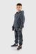 Спортивний костюм для хлопчика (кофта, штани) MAGO T-362 152 см Графітовий (2000990064806W)