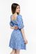 Платье с узором женское Firesh 8024 S Голубой (2000989781134S)