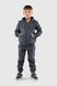Спортивний костюм для хлопчика (кофта, штани) MAGO T-362 128 см Графітовий (2000990064769W)
