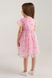Сукня бальна з візерунком для дівчинки Wecan 24341 92 см Рожевий (2000990342928A)