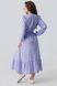 Сукня з візерунком жіноча 2410 S Блакитний (2000990474209D)