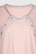 Комплект халат+сорочка жіночий Sevgi 679 M Сіро-рожевий (2000903372554A)