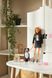 Кукла с собачкой DEFA 8428 с аксессуарами Черный (200098999944539)