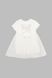 Платье однотонное для девочки Baby Show 9410 74 см Белый (2000990473585S)