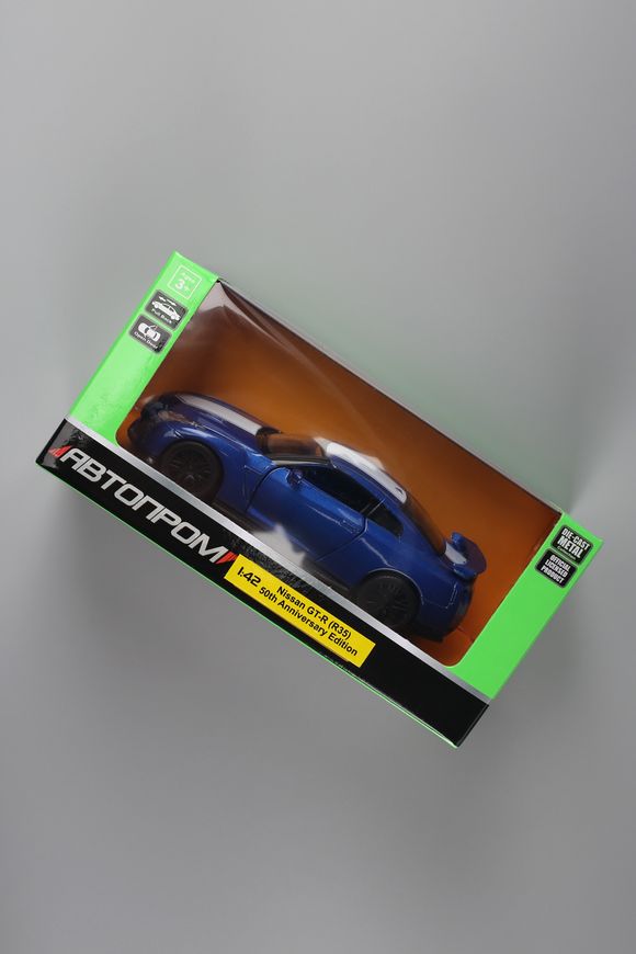 Магазин взуття Машина "АВТОПРОМ" Nissan GT-R (R35) 1:42 4353