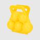 Сніжколіп на п'ять кульок YiKai 080B Жовтий (6952002372361)